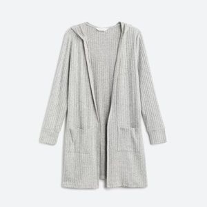 Market & Spruce Hooded Cardigan